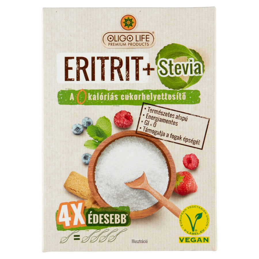 Oligo Life Eritrit+Stevia 275g